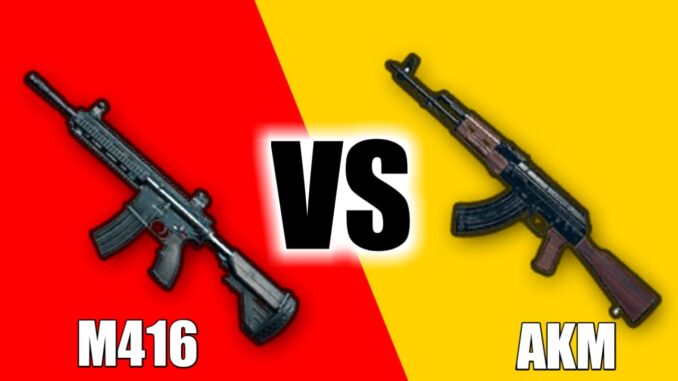 akm vs m416