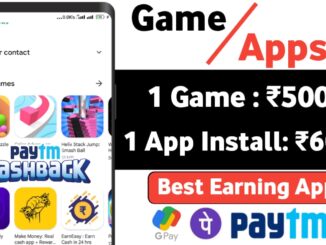 Earning Game and Apps