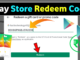 Play Store Redeem Code