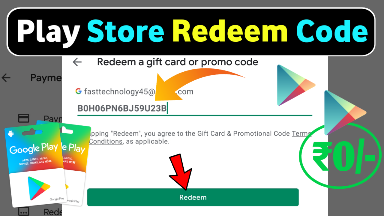 $10 Google Gift Cards | Google Play Store Cards Email Delivery