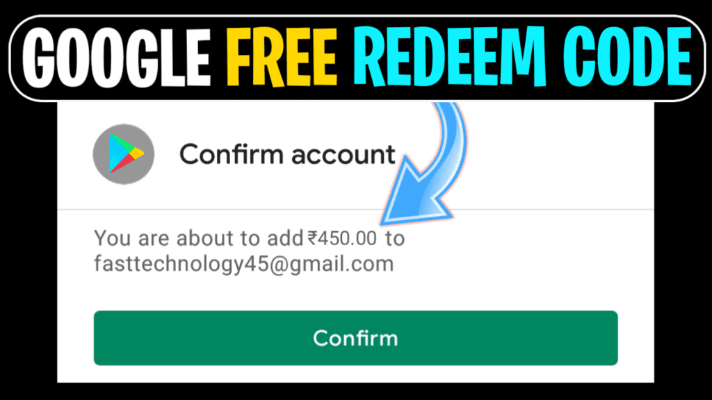 Free Google play redeem code