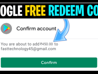 Free Google play redeem code