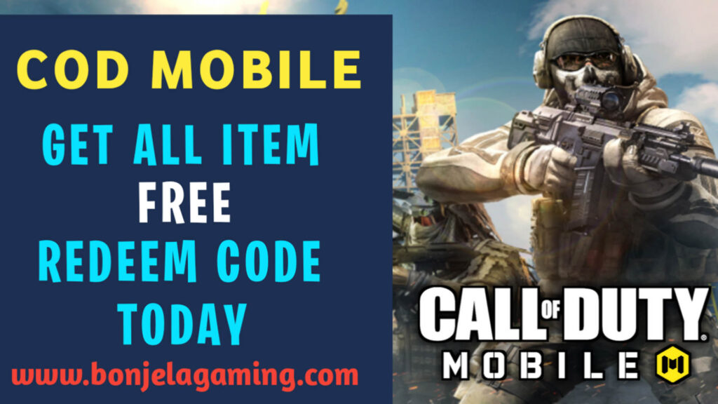 Working cod Mobile Redeem code 2023, call Of Duty Mobile Redeem code