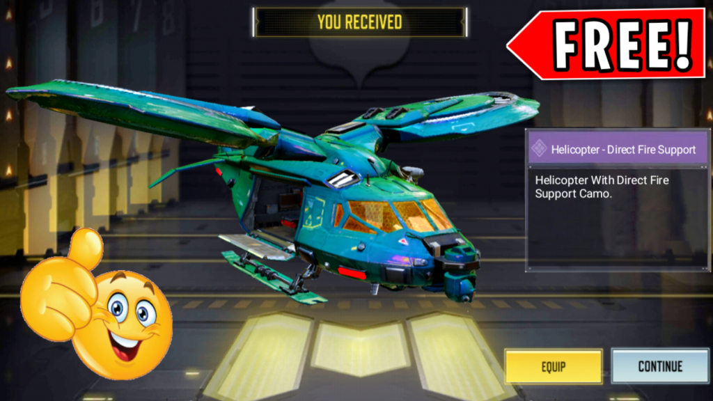 Helicopter Direct Fire Support Skin